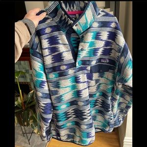 Patagonia synchilla snap-T fleece pullover - large